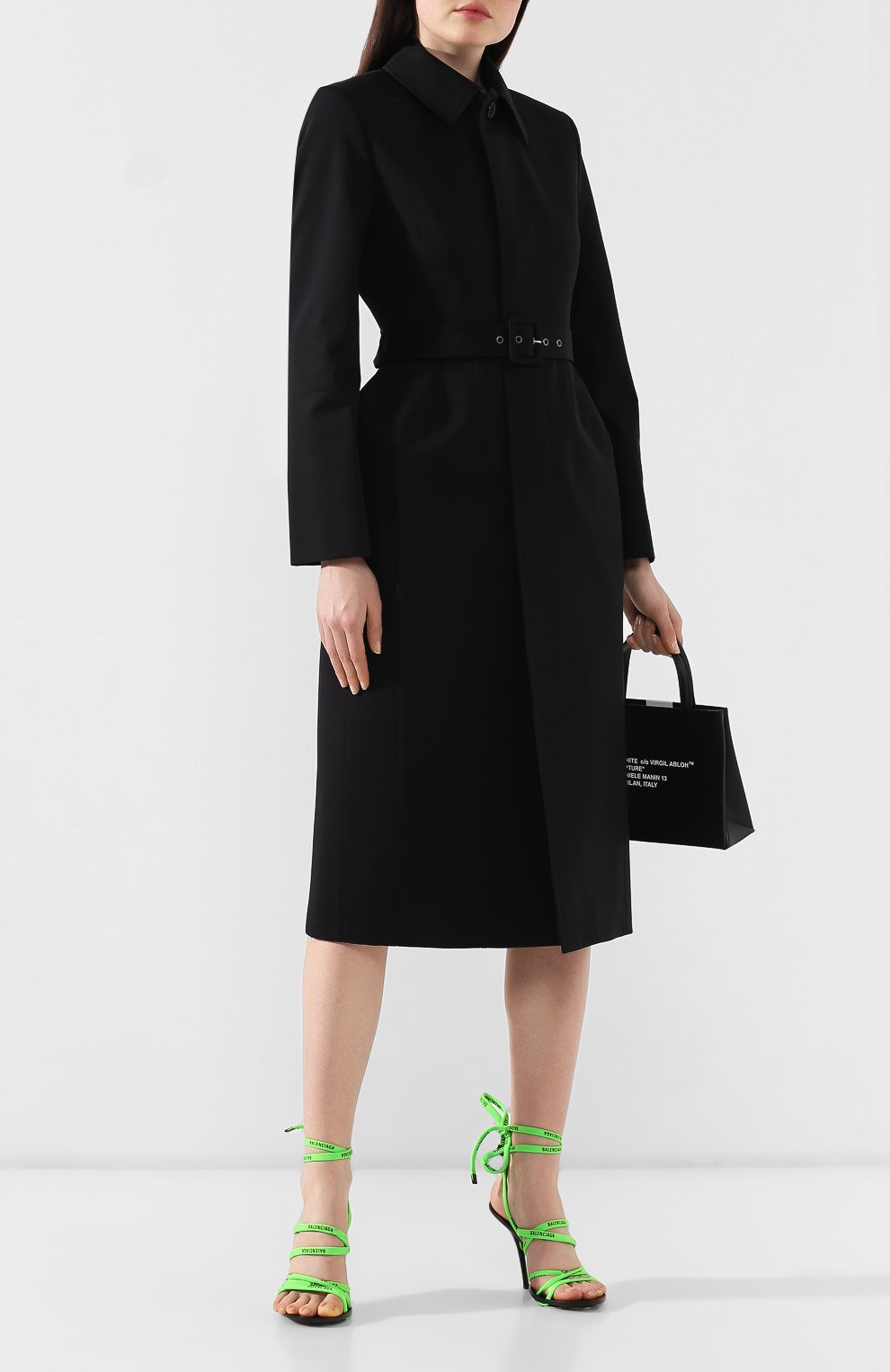Хлопковое пальто BALENCIAGA, арт. 543256/TBP01, фото 2