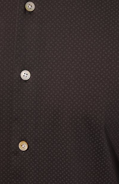 Хлопковая рубашка KITON, арт. UCIH07147, фото 5