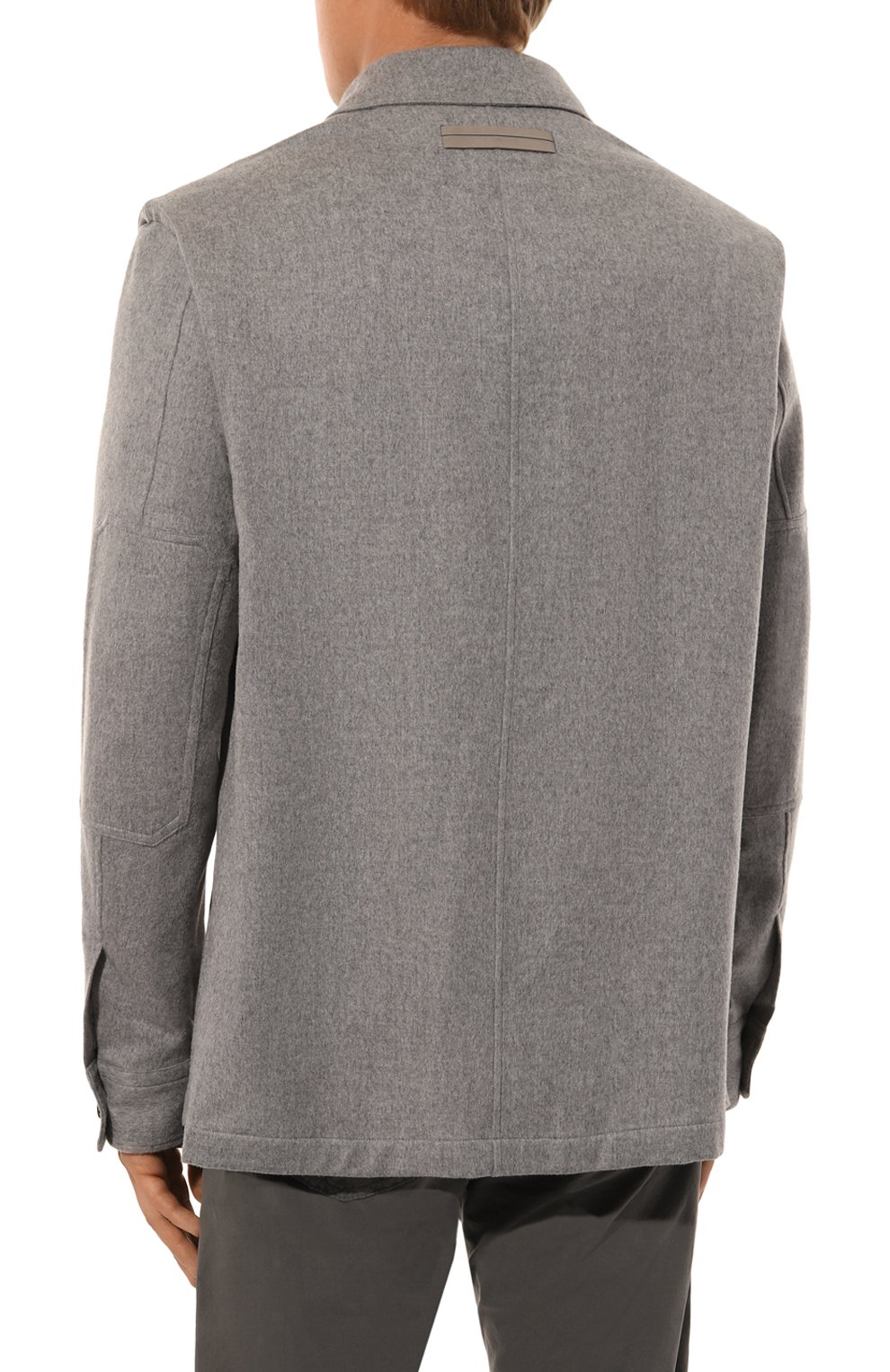 Кашемировая куртка-рубашка ZEGNA, арт. S0T6B/UEV46A8, фото 4