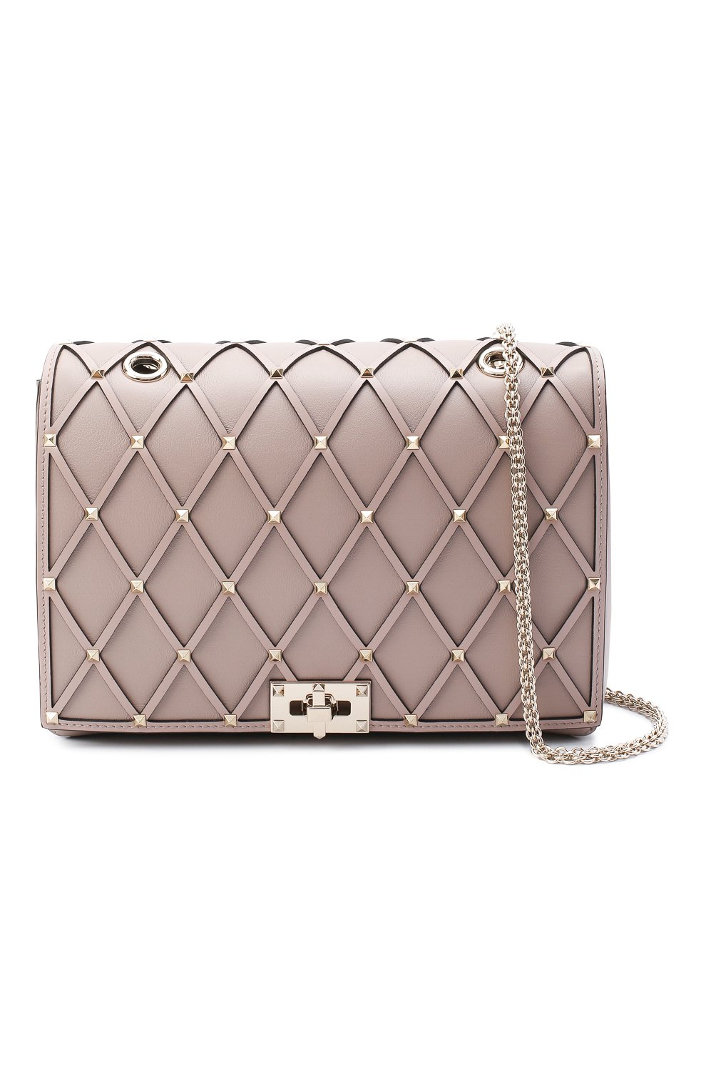 Сумка beehive VALENTINO бежевого цвета по цене 236500 руб., арт. UW2B0H40/HTL, фото 6 Сумка beehive VALENTINO, арт. UW2B0H40/HTL, фото 6