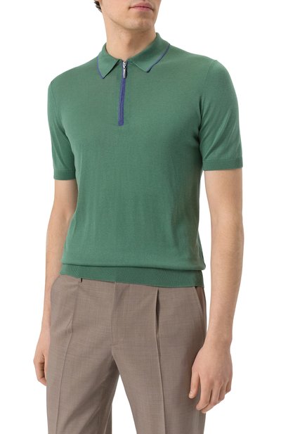 Шелковое поло GRAN SASSO, арт. 43166/23506, фото 3