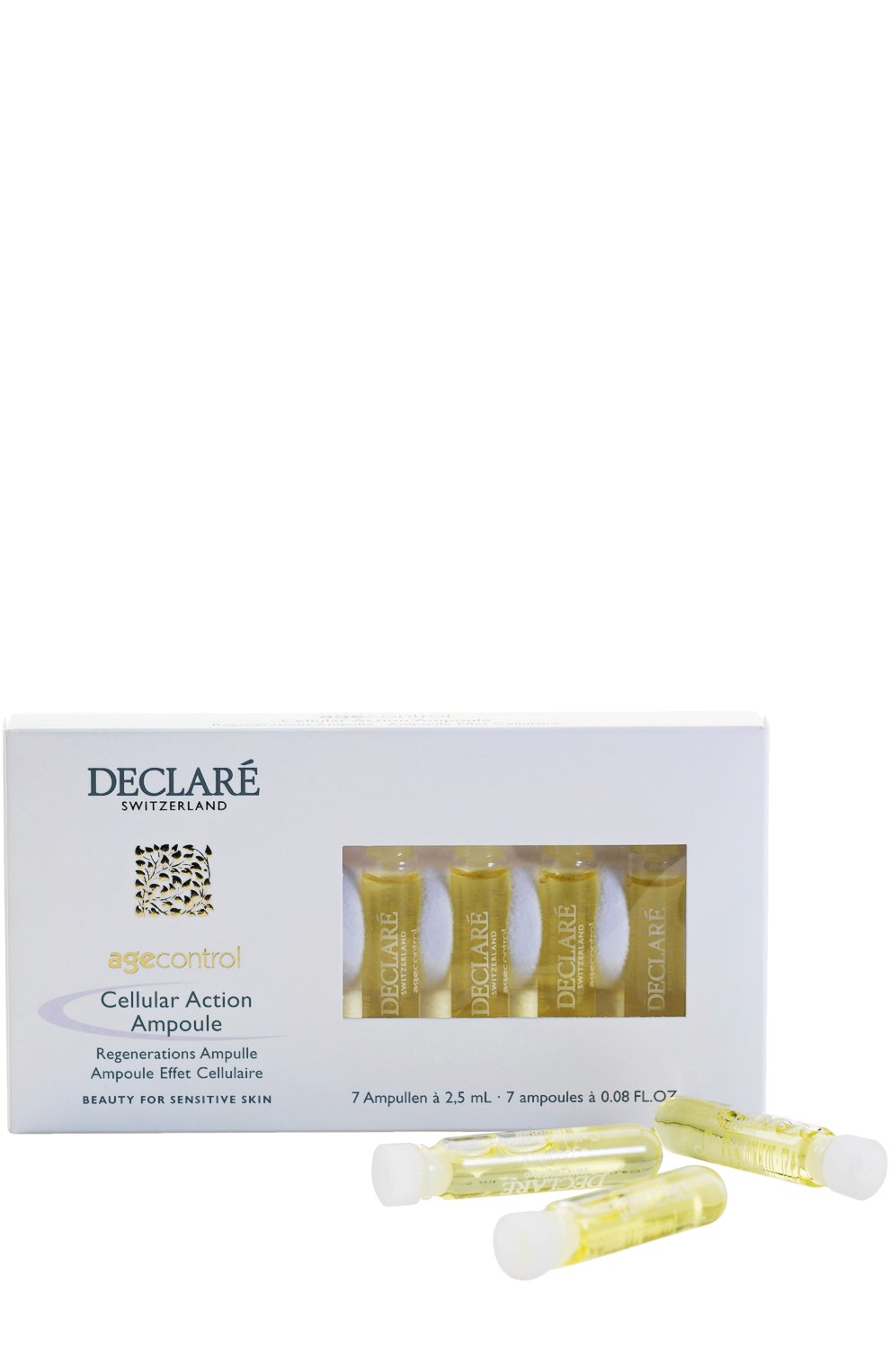 Концентрат в ампулах с омолаживающим эффектом age control cellular action (7x2,5ml) DECLARE, арт. 547, фото 1