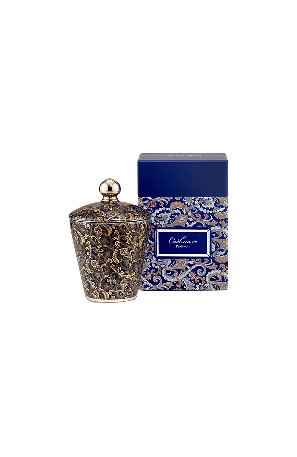 Подсвечник с крышкой blue royal cashmere STEFANO RICCI, арт. 0ACAN002/LUS002, фото 3