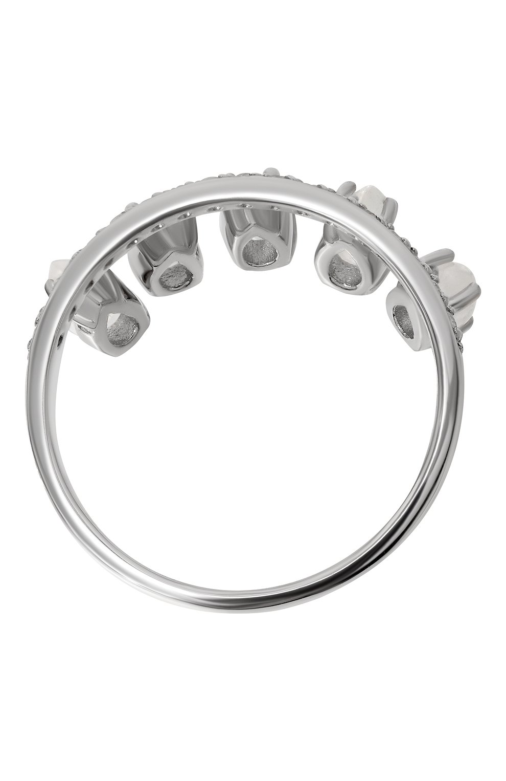 Кольцо water с лунными камнями MOONKA, арт. wt-tr-mns, фото 4