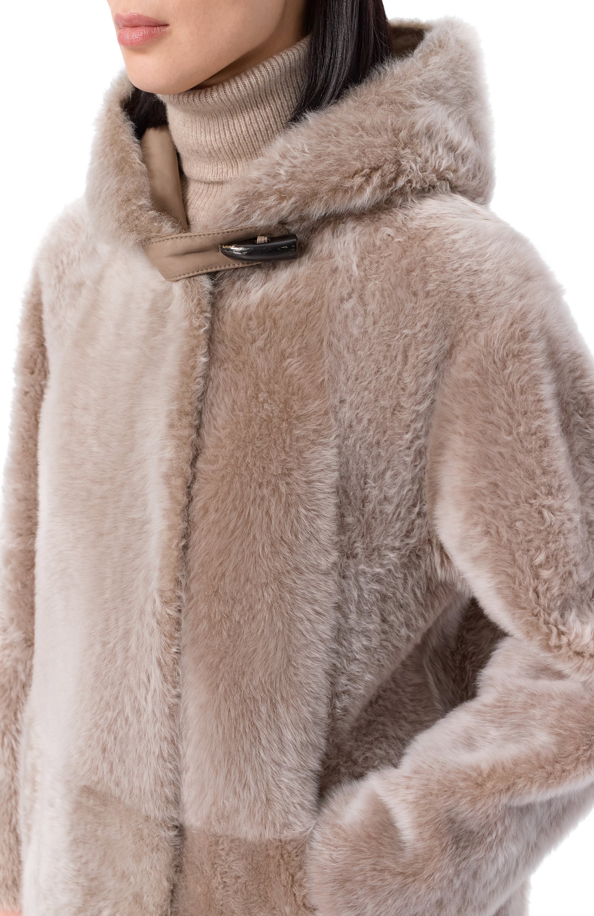 Двусторонняя дубленка из овчины KITON, арт. D60675K0543F05, фото 5
