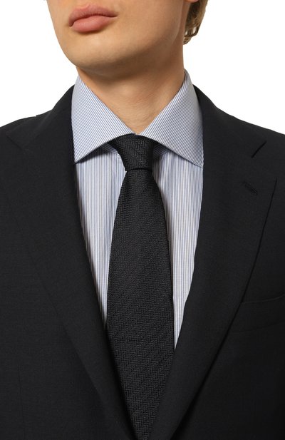 Шелковый галстук ZEGNA, арт. 1P8/Z8D30TA8, фото 2