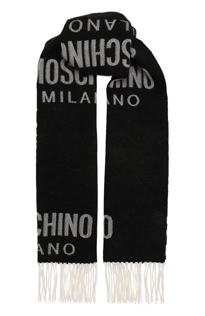 Мужской шерстяной шарф MOSCHINO, арт. 50234/M5805
