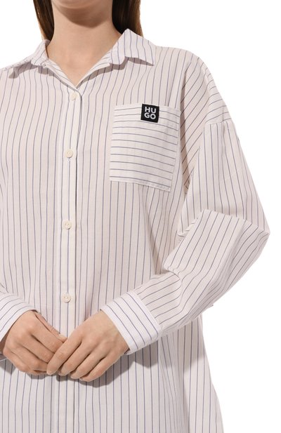 Хлопковая рубашка HUGO, арт. 50531656, фото 5