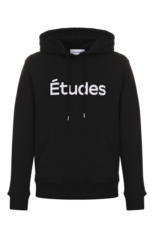 Хлопковое худи Études E25MMSWE251 Чёрный E25MMSWE251