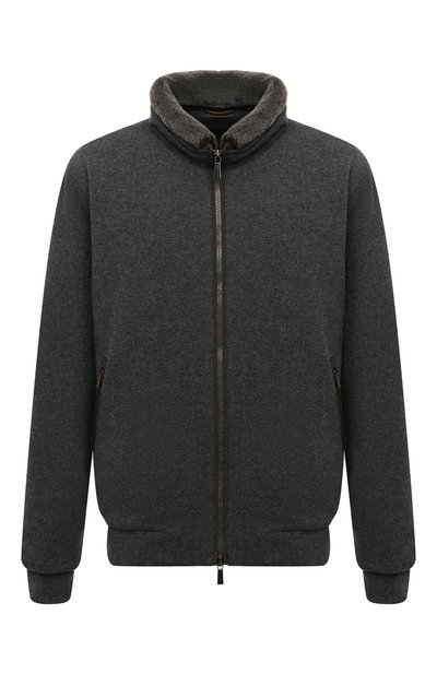 Мужской бомбер bellati-mrw из шерсти и кашемира MOORER, арт. ITALLE-MRW_FUR