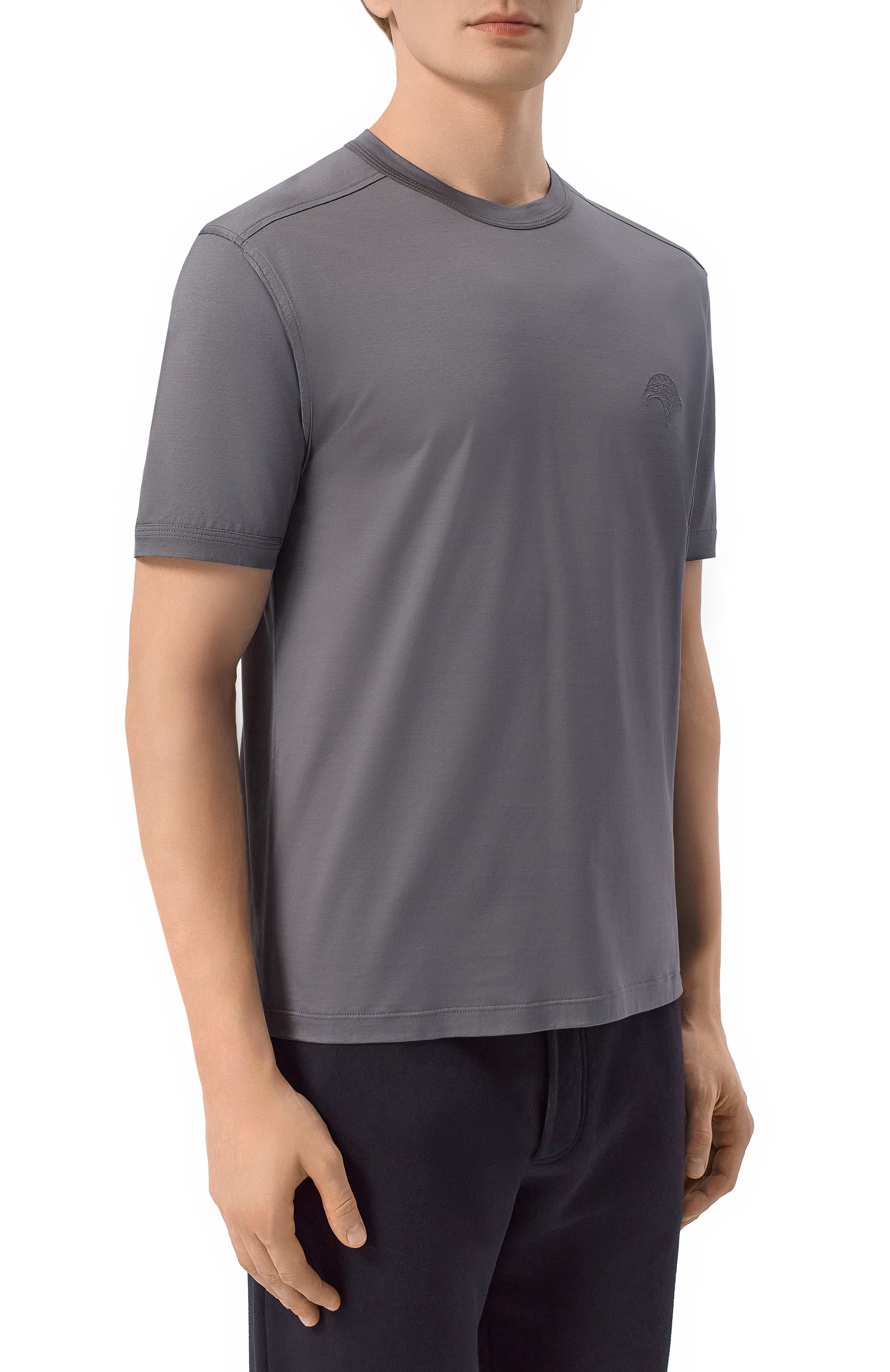 Хлопковая футболка STEFANO RICCI, арт. MNH6105150/TE0001, фото 3