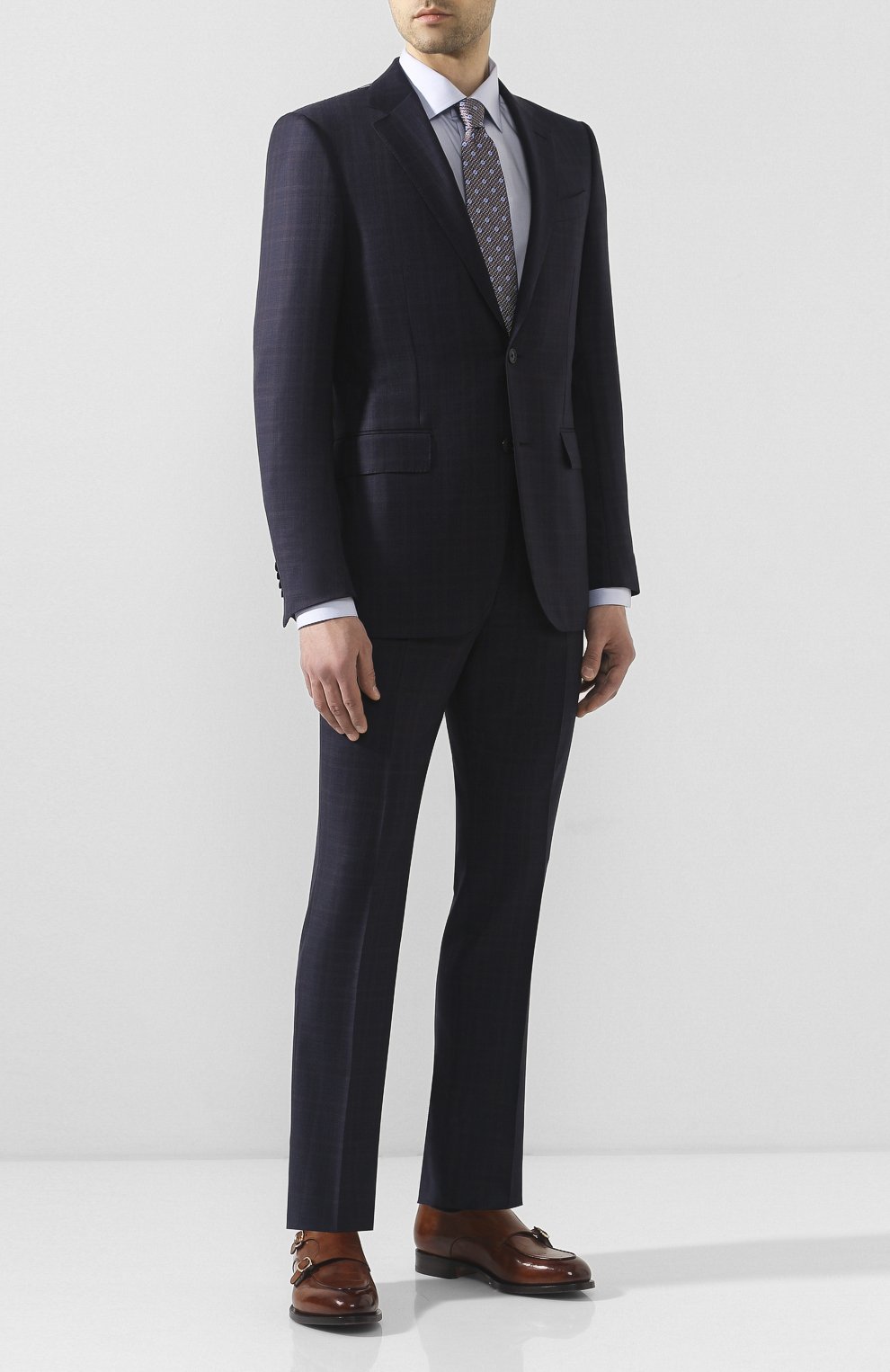 Хлопковая сорочка с воротником кент ETON, арт. 3548 79311, фото 2