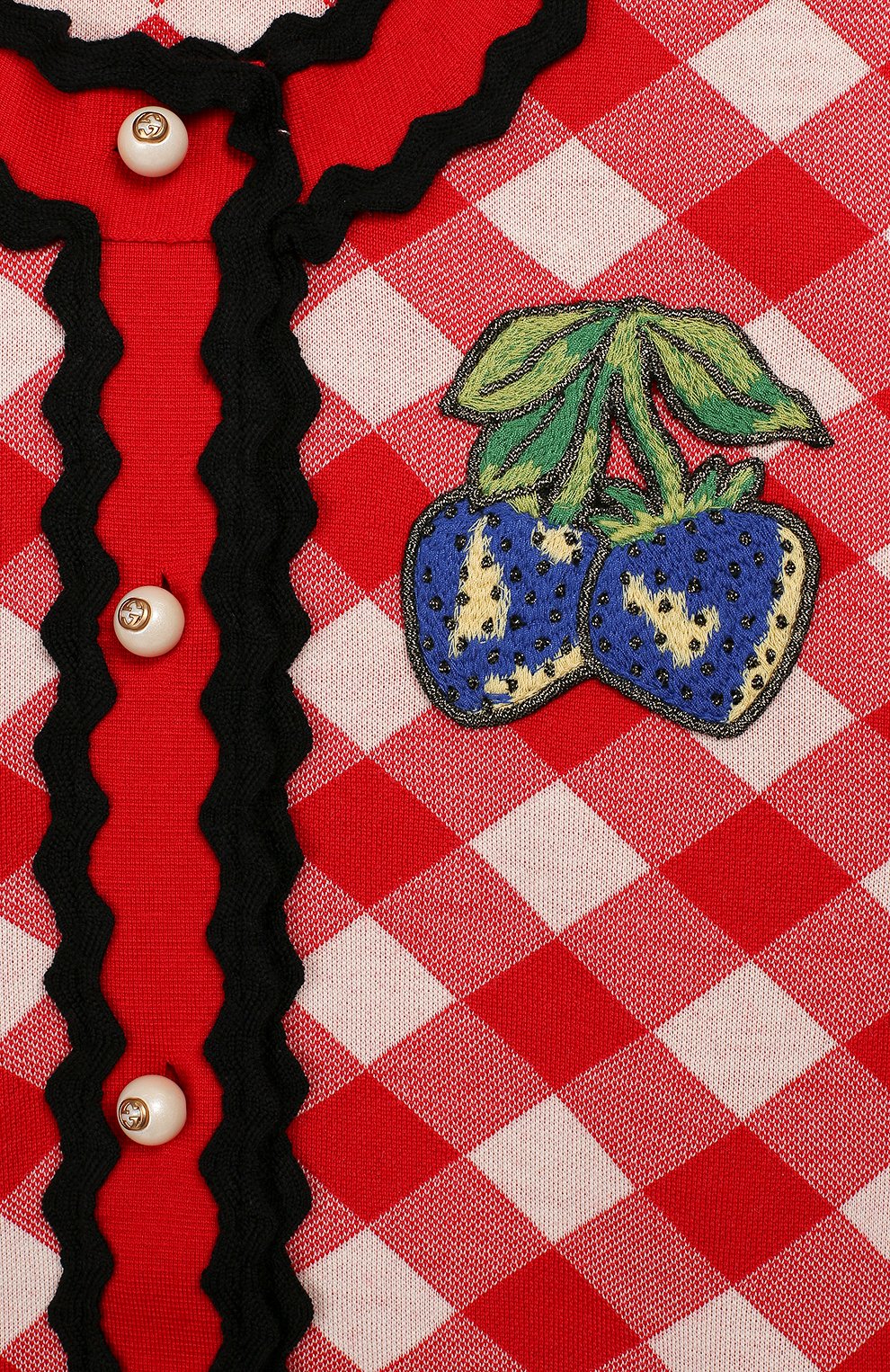 Шерстяной кардиган GUCCI, арт. 580356/XKAW5, фото 3