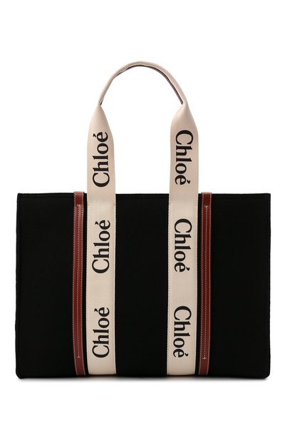 Сумка-тоут woody medium CHLOÉ, арт. CHC22SS382G64, фото 1