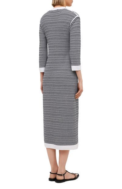 Платье из шелка и хлопка LORO PIANA, арт. FAL5240, фото 4