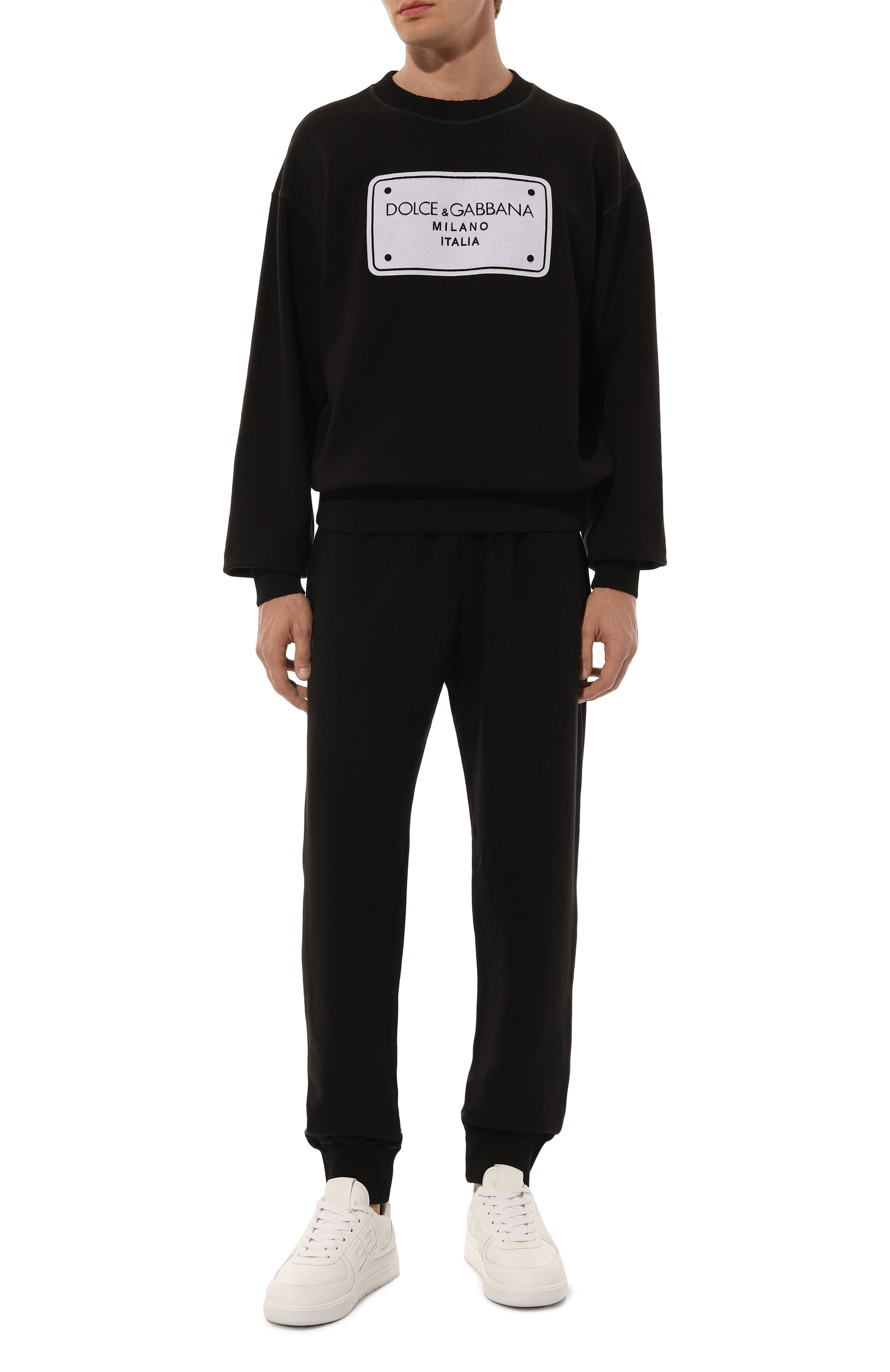 Хлопковые джоггеры DOLCE & GABBANA, арт. GVS2HZ/G7NRT, фото 2