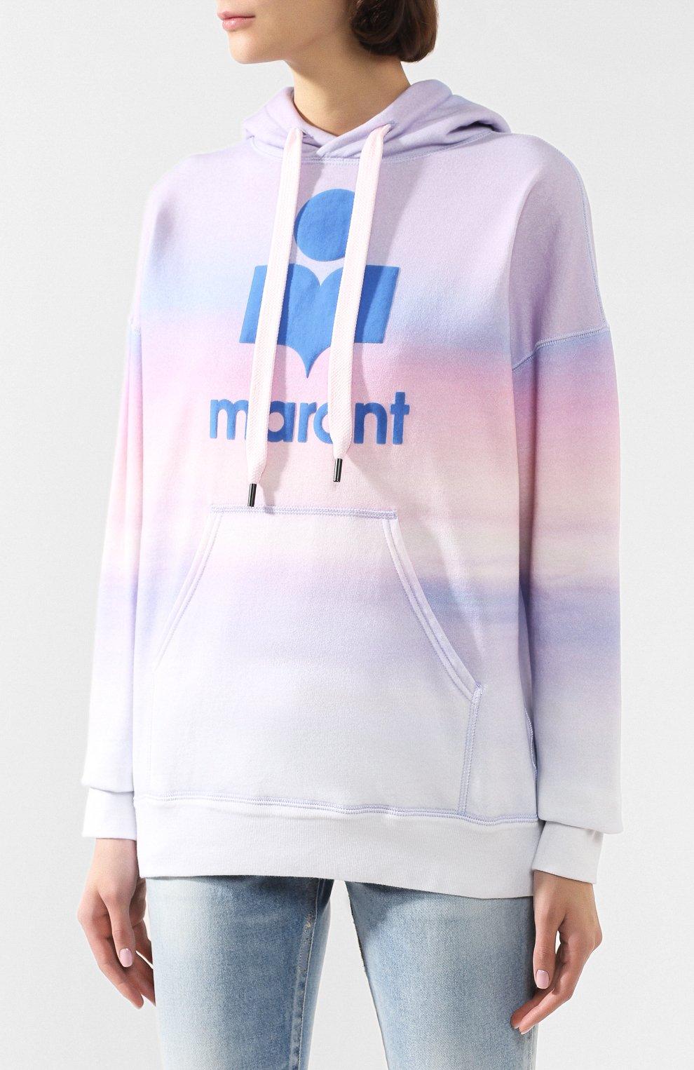 Хлопковое худи ISABEL MARANT ETOILE, арт. SW0031-20P033E/MANSEL, фото 3