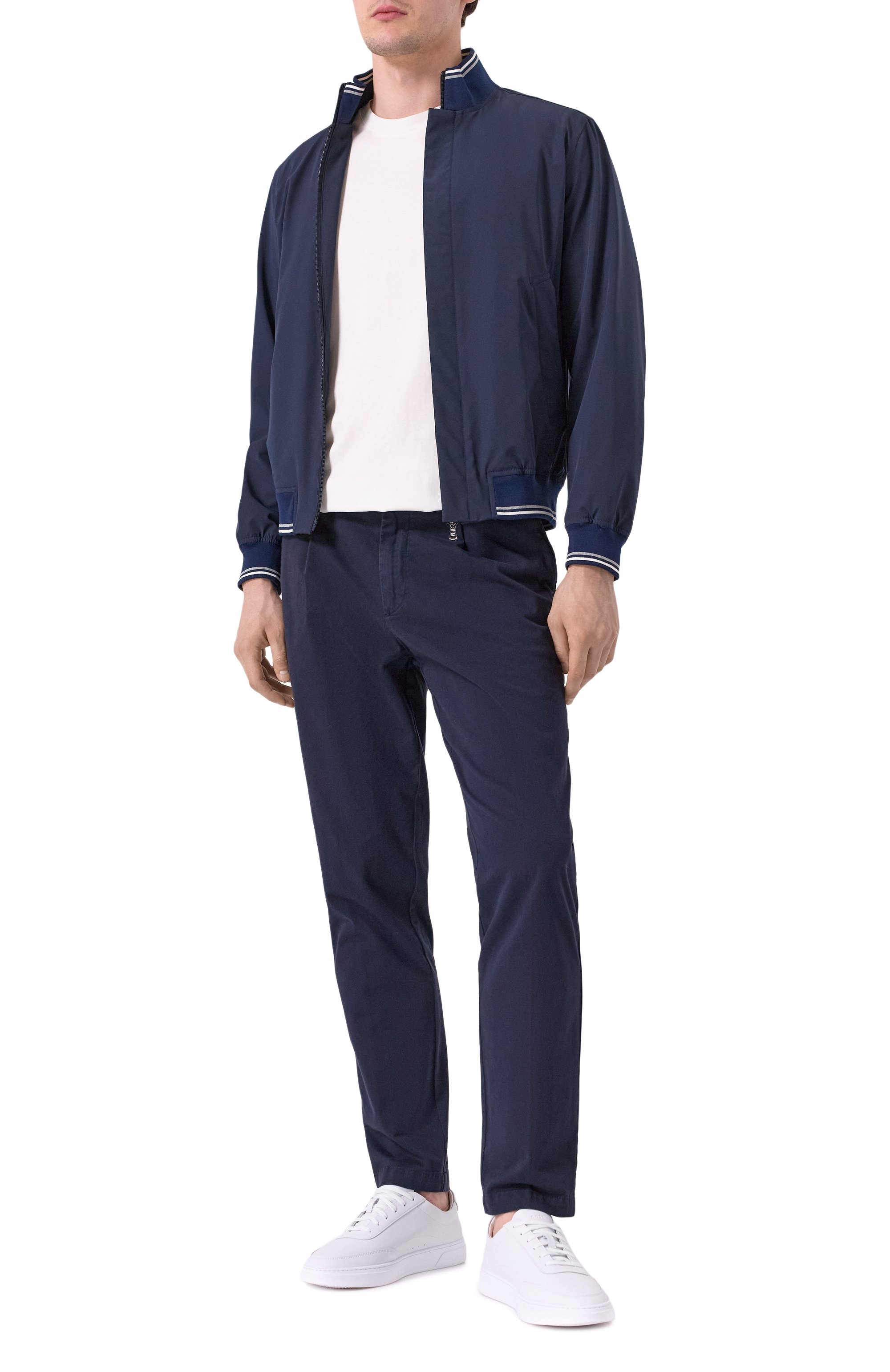 Хлопковые брюки BOSS, арт. 50524390, фото 2