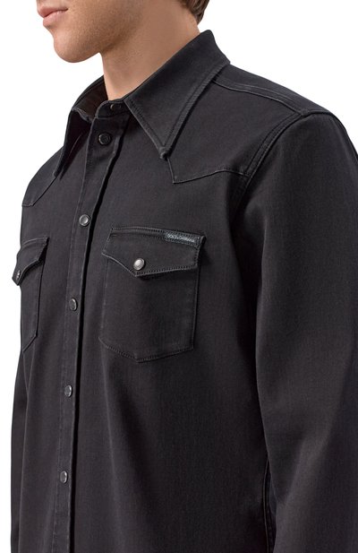 Джинсовая рубашка DOLCE & GABBANA, арт. G5JC8D/G80W8, фото 5