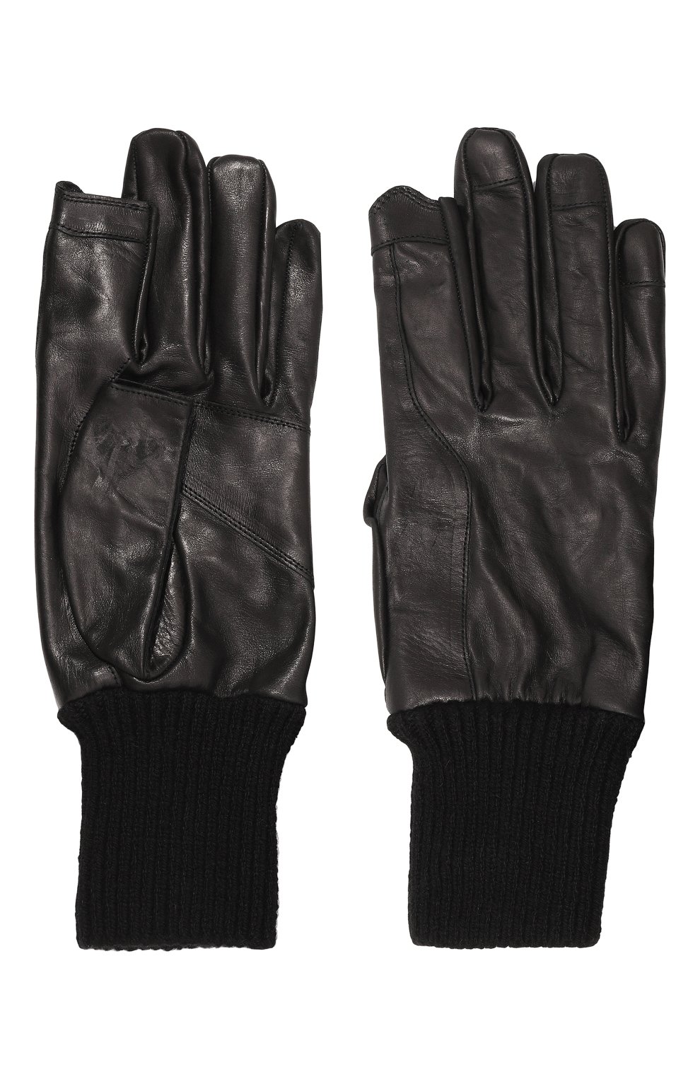 Кожаные перчатки RICK OWENS, арт. RR02C7458/LSU, фото 2
