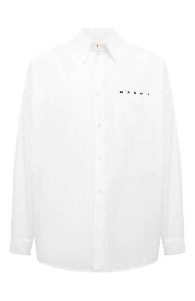 Мужская хлопковая рубашка MARNI, арт. CUMU0061P2/USCT88