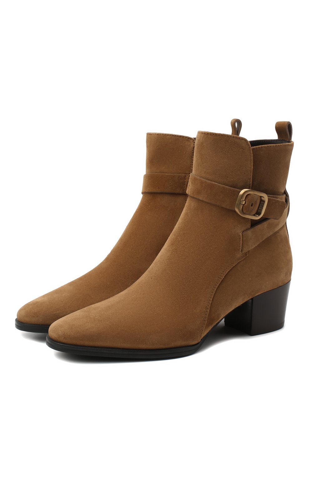 Замшевые ботильоны TOD’S, арт. XXW0XC0DU20RE0, фото 1