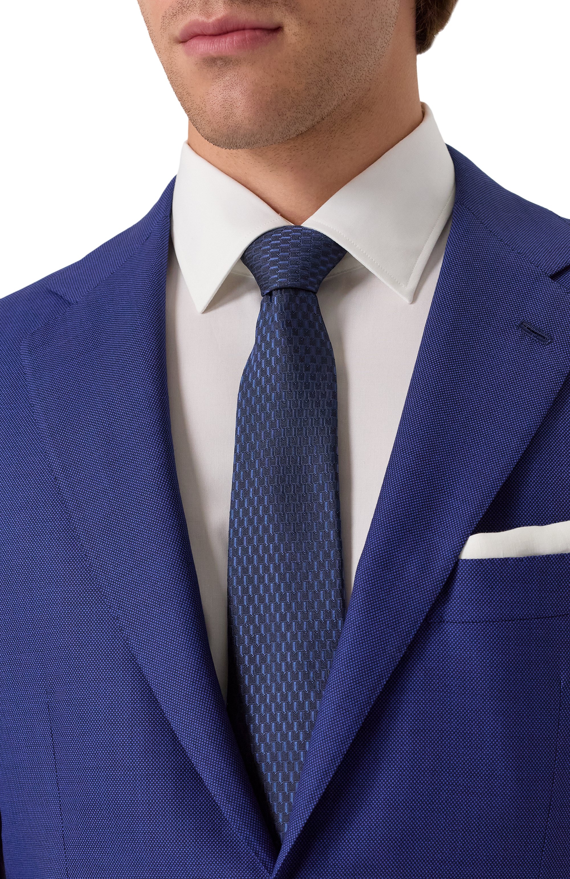 Шелковый галстук CANALI, арт. 18/HJ04354, фото 2