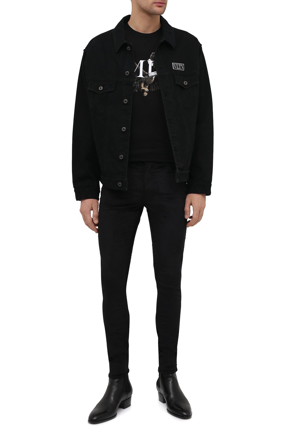 Хлопковая футболка AMIRI, арт. MJGT003-001, фото 2