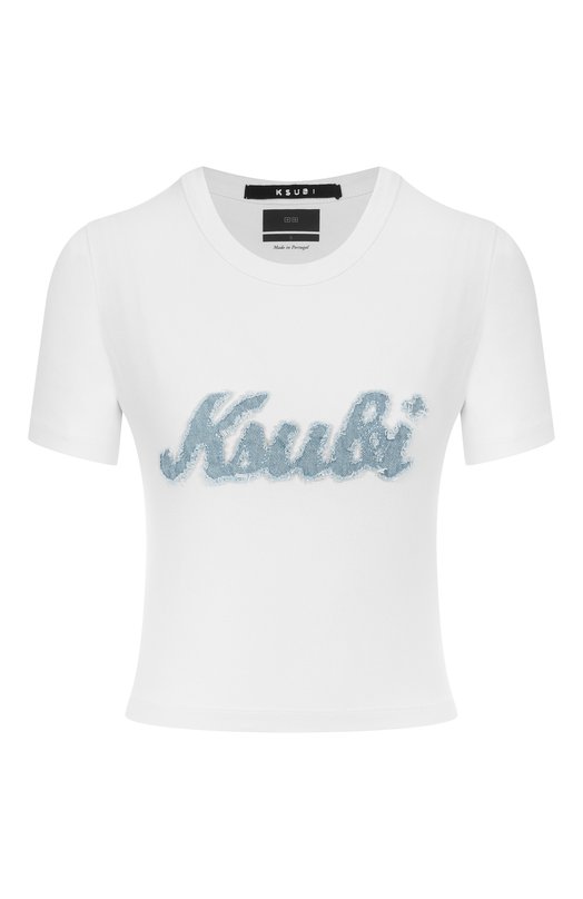 Хлопковая футболка Ksubi WSP25TE011 Белый WSP25TE011