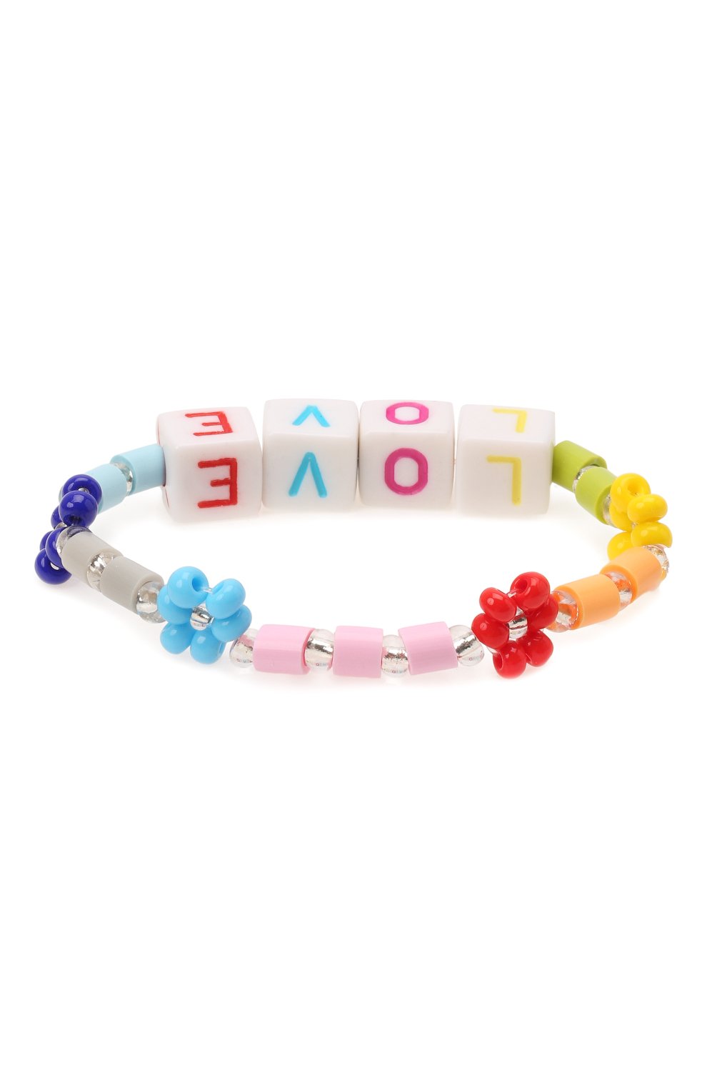 Браслет кубики love HIAYNDERFYT разноцветного цвета по цене 4030 руб., арт. 1-2RLVCI, фото 3 Браслет кубики love HIAYNDERFYT, арт. 1-2RLVCI, фото 3