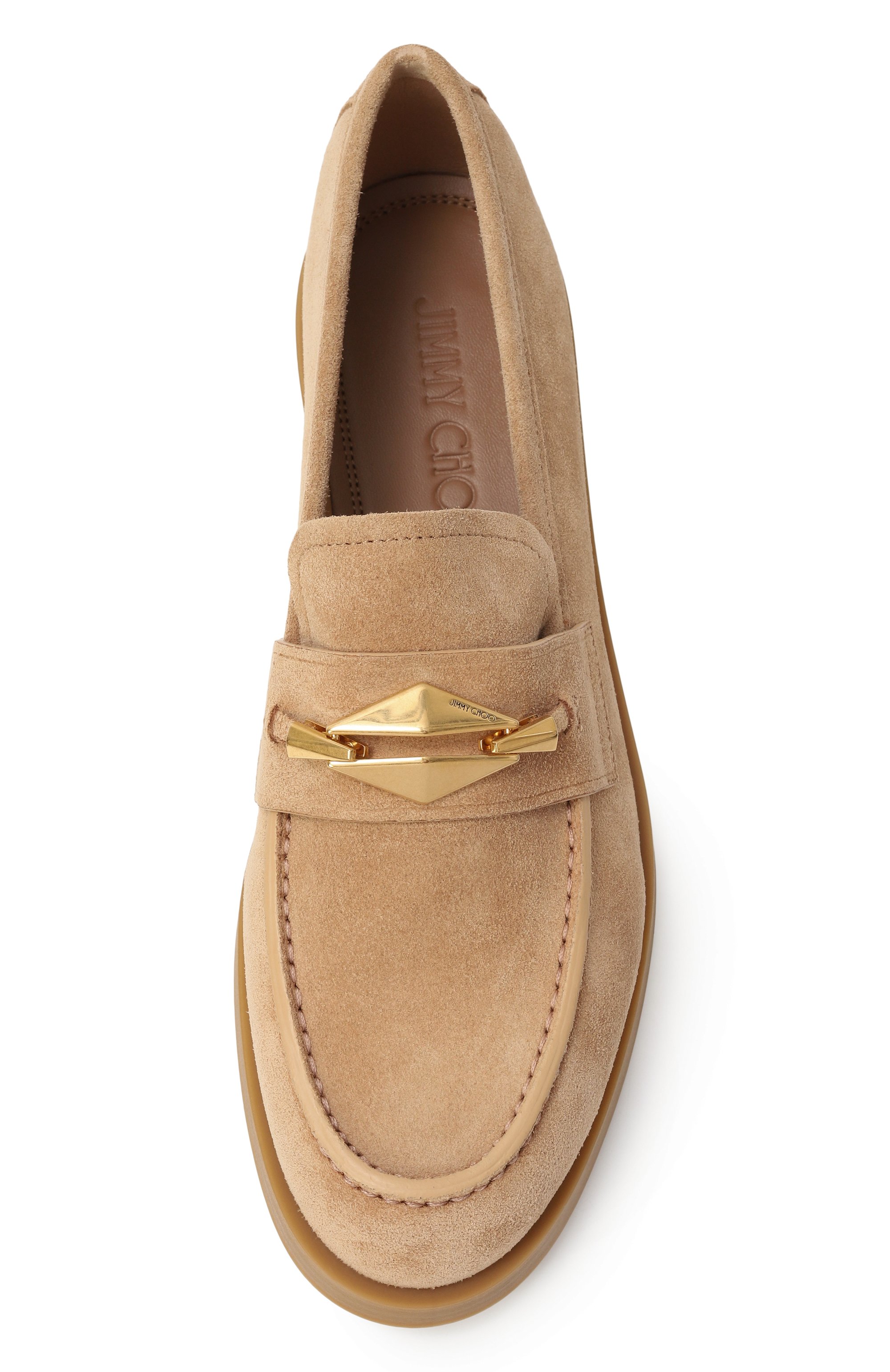 Замшевые лоферы maddie diamond JIMMY CHOO, арт. MADDIE DIAM0ND, фото 6