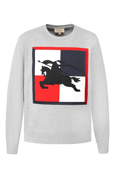 Хлопковый свитшот BURBERRY, арт. 8004090, фото 1