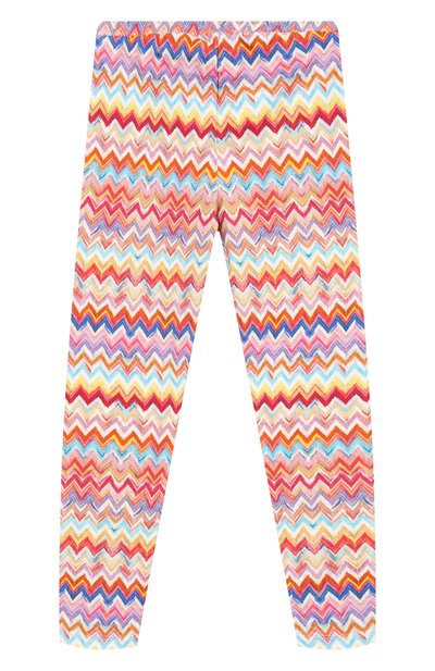 Хлопковые легинсы MISSONI разноцветного цвета по цене 11650 руб., арт. MY6B00/Z3756_001, фото 2 Хлопковые легинсы MISSONI, арт. MY6B00/Z3756_001, фото 2