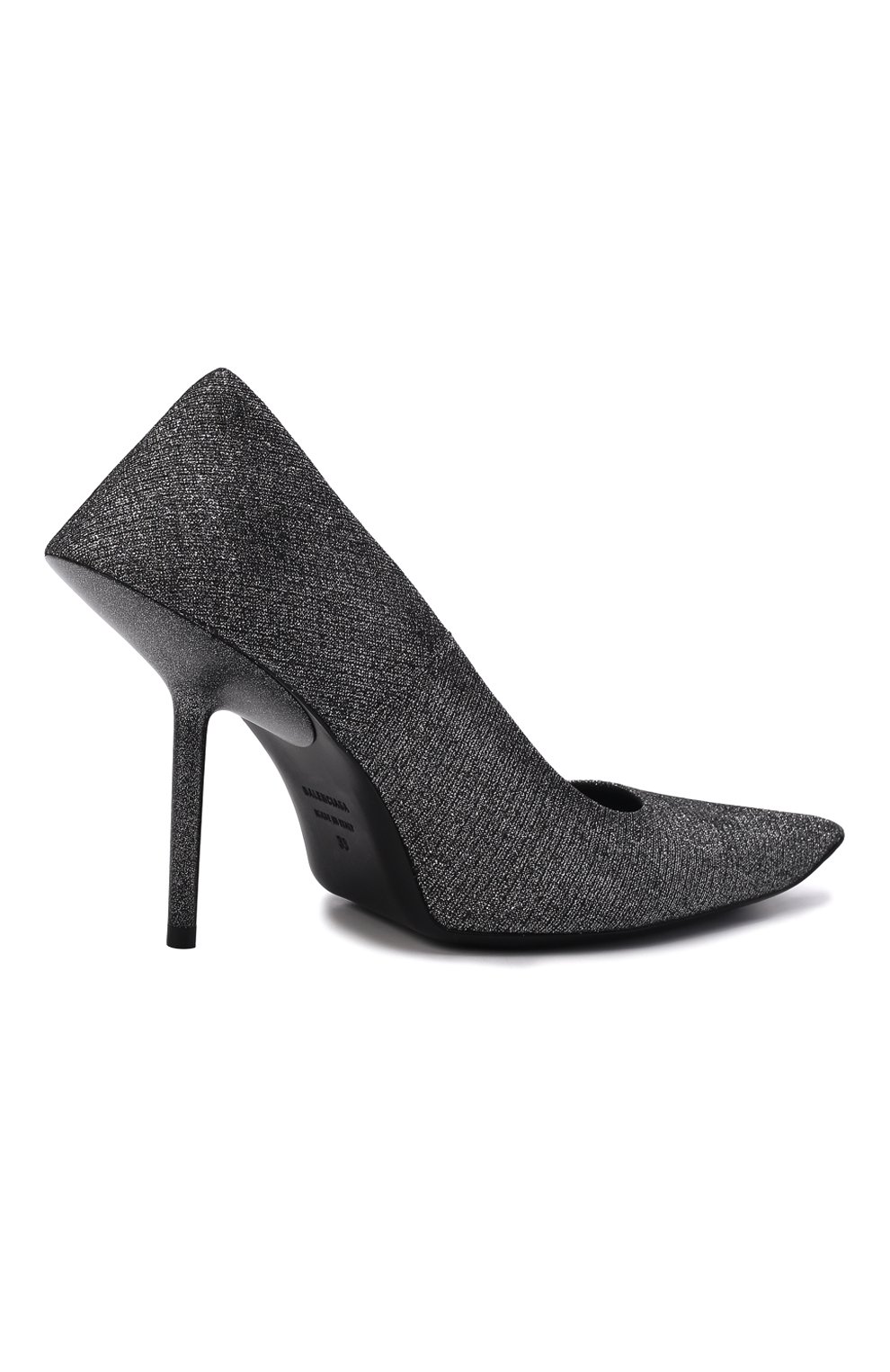 Текстильные туфли essex BALENCIAGA серебряного цвета по цене 73500 руб., арт. 671494/W29X1, фото 5 Текстильные туфли essex BALENCIAGA, арт. 671494/W29X1, фото 5