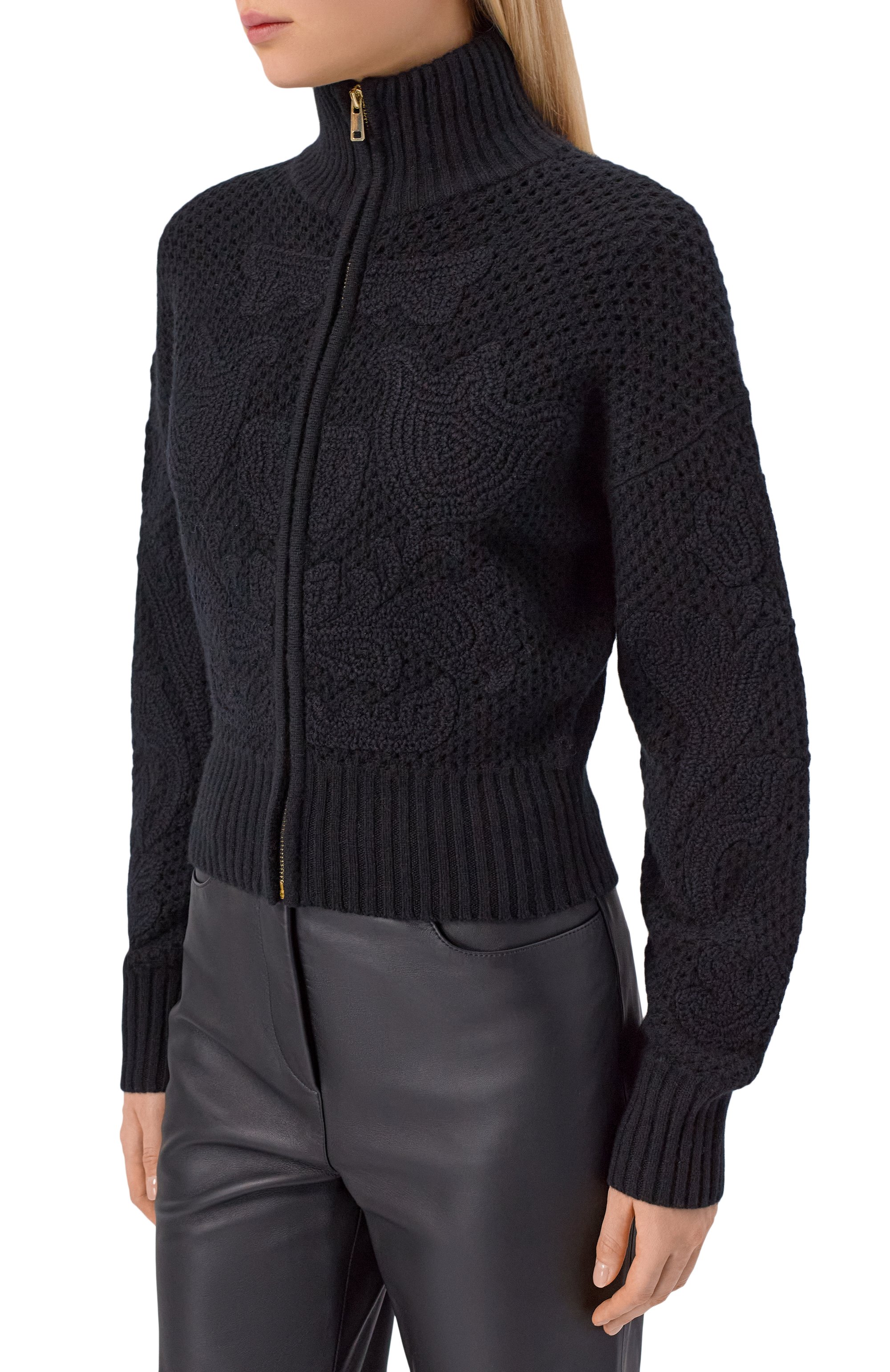 Кардиган из шерсти и кашемира ХОХЛОМА Х АЛЕНА АХМАДУЛЛИНА, арт. WKT1114, фото 3