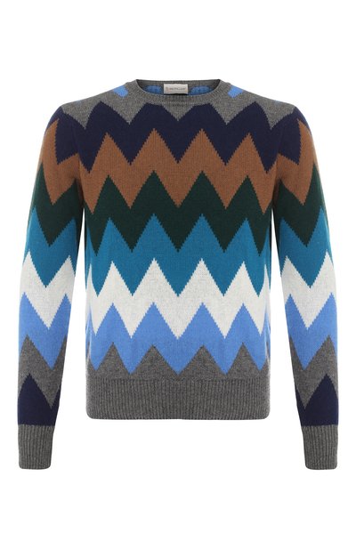 Шерстяной свитер с принтом MONCLER, арт. D2-091-90302-00-969A4, фото 1