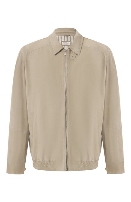 Мужской замшевый бомбер BRUNELLO CUCINELLI, арт. M0PCL1989P