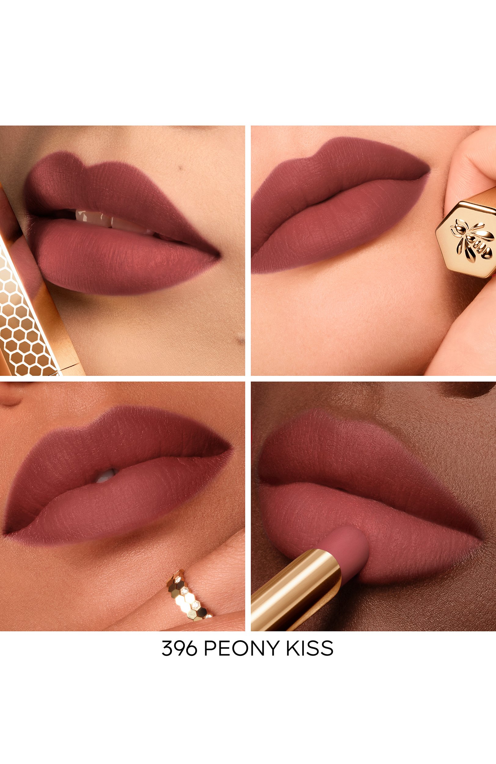 Помада для губ kisskiss honey-infused intense lipstick, оттенок 396 пионовый поцелуй (1,85g) GUERLAIN, арт. G062251, фото 4