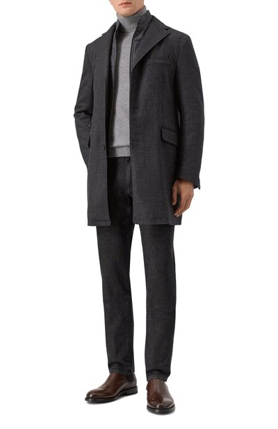 Шерстяное пальто CORNELIANI, арт. 261590-2612500, фото 2