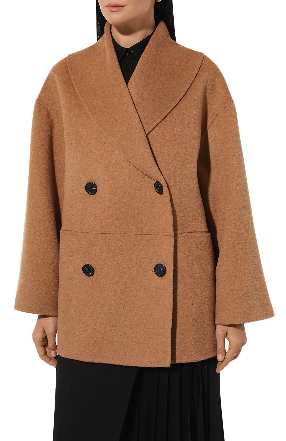 Шерстяное полупальто ERIKA CAVALLINI, арт. P4WW03, фото 3