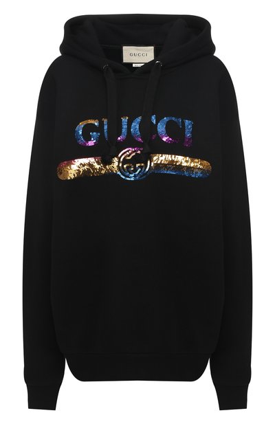 Же нский хлопковое худи GUCCI, арт. 469251/XJASC