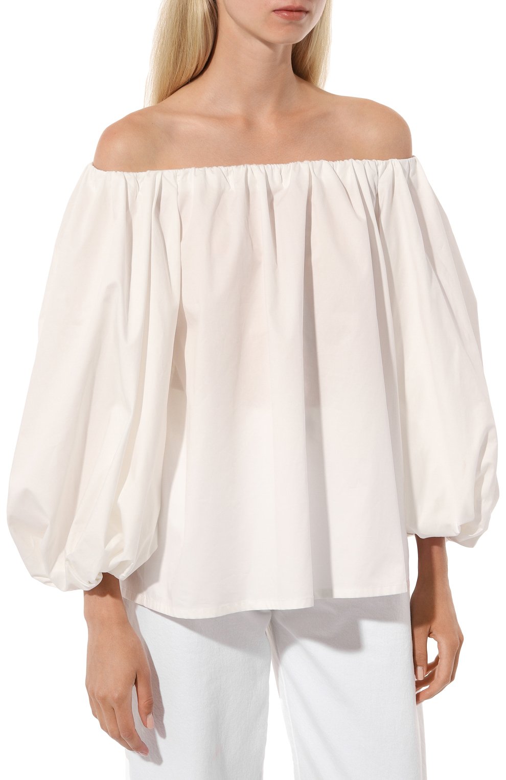 Хлопковая блузка LA NEIGE, арт. #COL-17-LS, фото 3