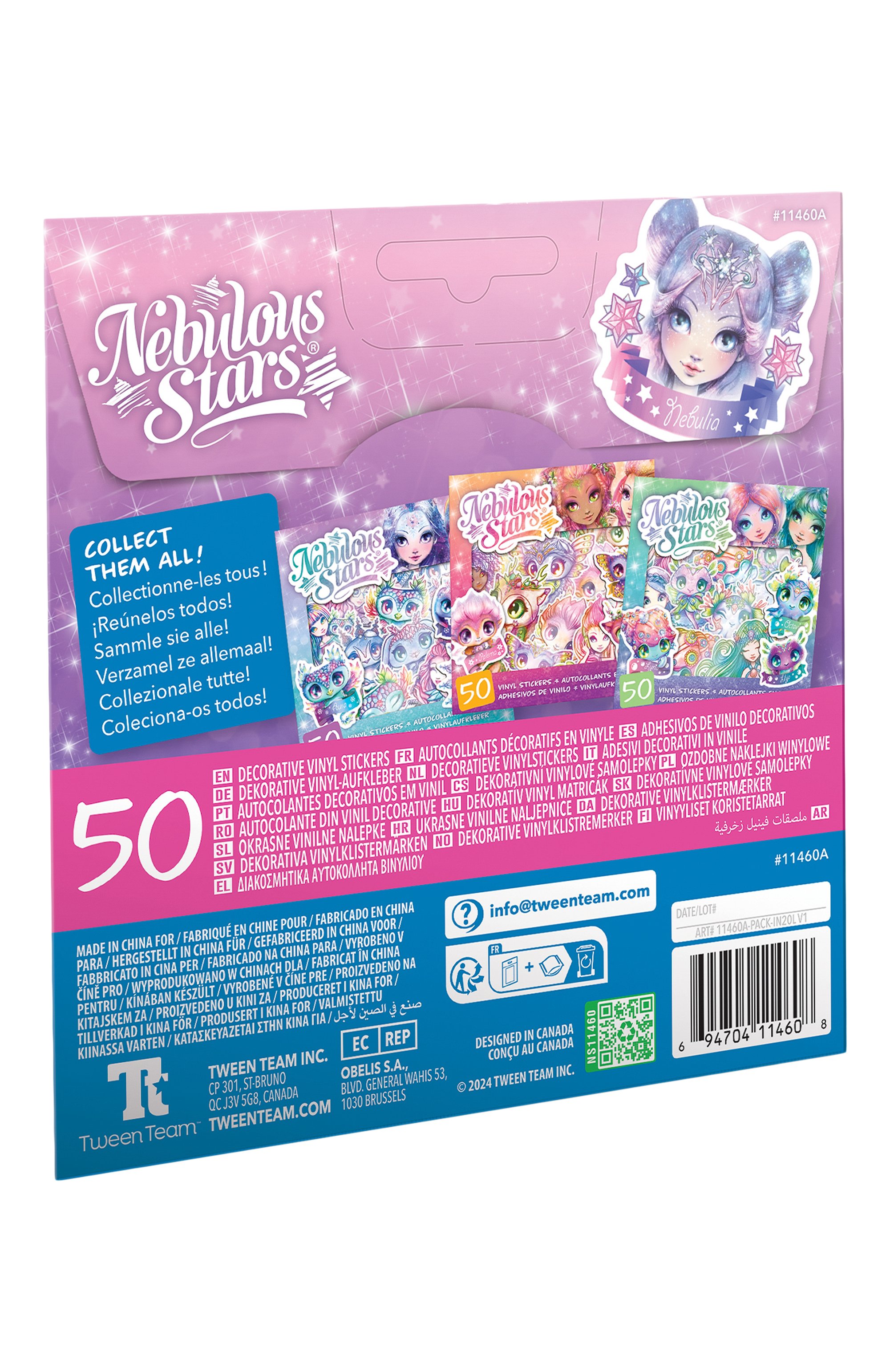 Набор наклеек обитатели облаков space PAREMO, арт. 11460-1_NSDA, фото 3