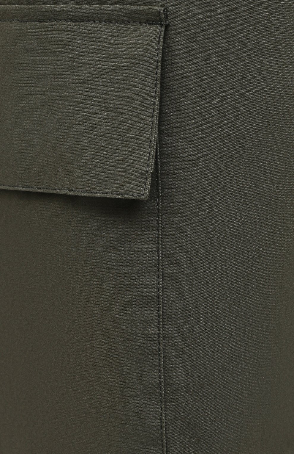 Хлопковые брюки JIL SANDER хаки цвета по цене 66950 руб., арт. JPPS310705-WS242600, фото 5 Хлопковые брюки JIL SANDER, арт. JPPS310705-WS242600, фото 5