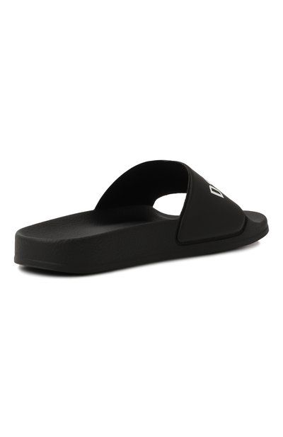 Шлепанцы DSQUARED2 черного цвета по цене 11750 руб., арт. 75682/36-40, фото 3 Шлепанцы DSQUARED2, арт. 75682/36-40, фото 3