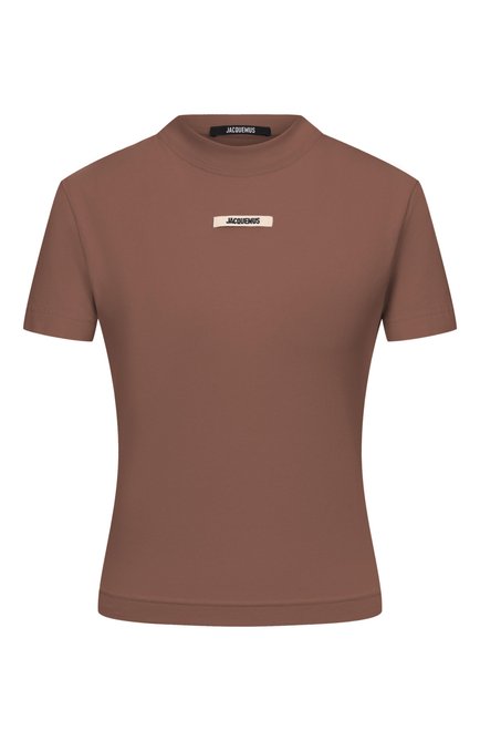 Женская хлопковая футболка JACQUEMUS, арт. 24ETSW00133/AJ00124