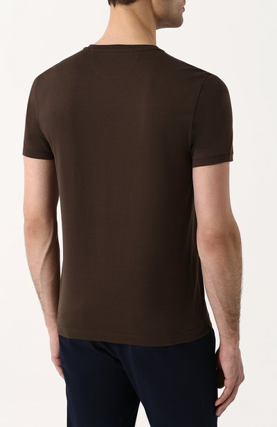 Хлопковая футболка с принтом FENDI, арт. FY0894 A28U, фото 4