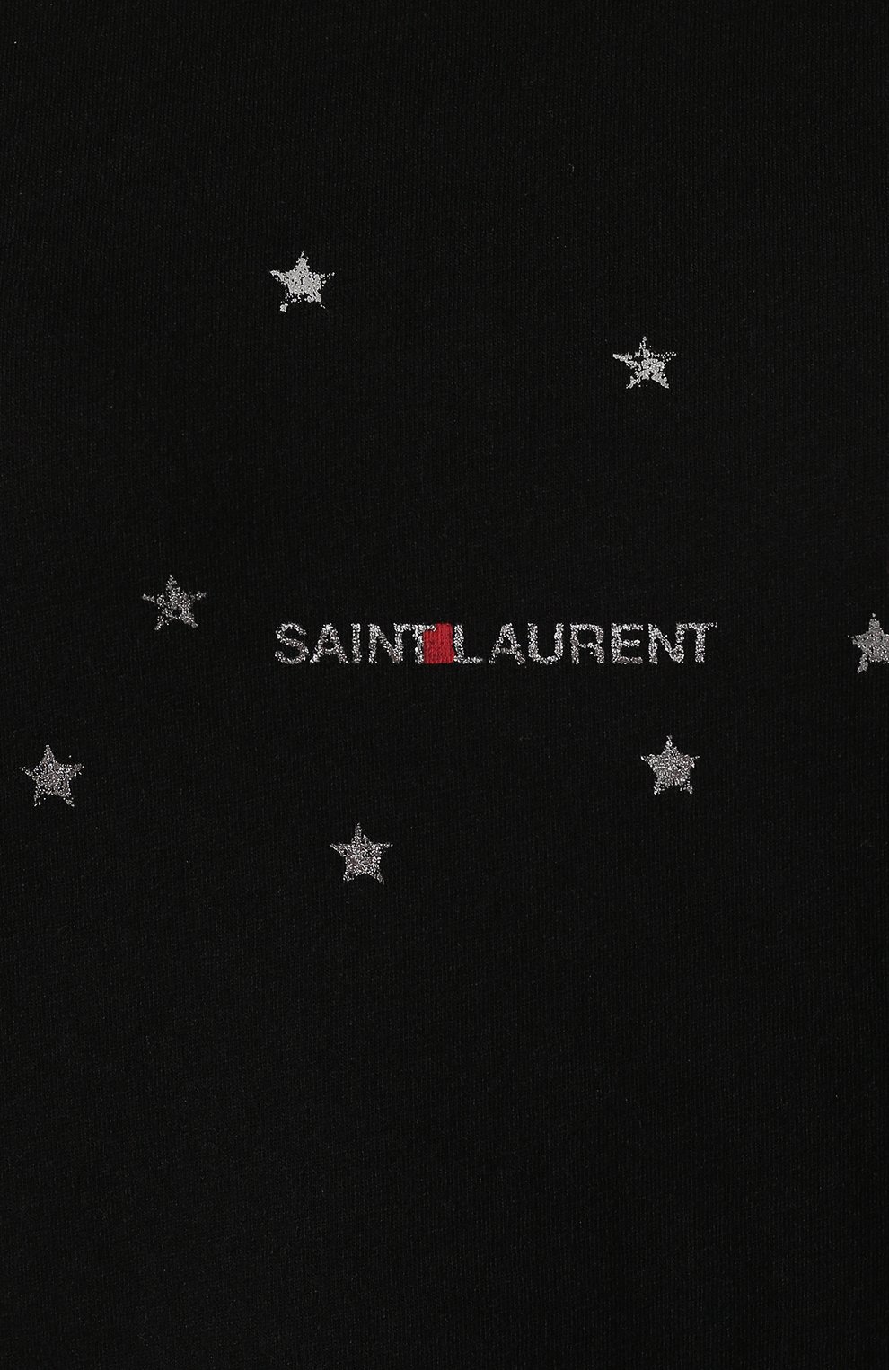 Хлопковая футболка SAINT LAURENT, арт. 577062/YBJF2, фото 5