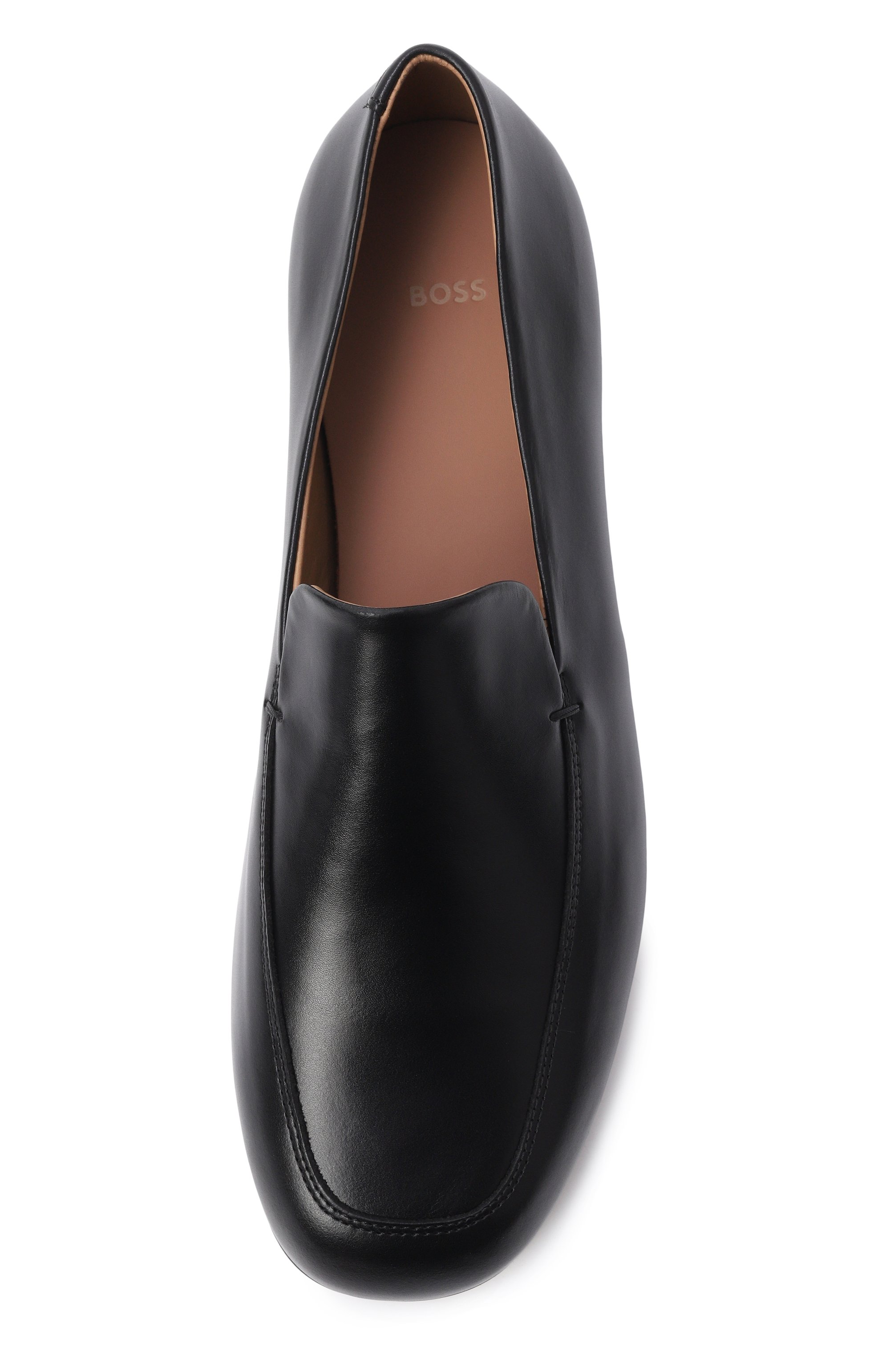 Кожаные лоферы BOSS черного цвета по цене 42250 руб., арт. 50564015, фото 6 Кожаные лоферы BOSS, арт. 50564015, фото 6