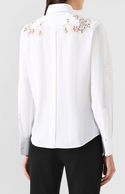 Хлопковая блузка DOLCE & GABBANA, арт. F5K35T/FUEAJ, фото 4